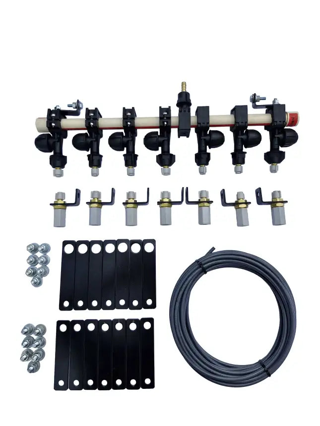 Kit Bicos de Pulverização no Sulco para 7 Linhas