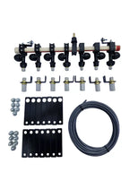 Kit Bicos de Pulverização no Sulco para 7 Linhas