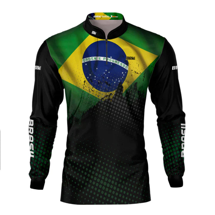 Camisa GG Agro Brk Brasil com Proteção Solar UV50+