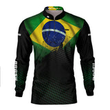Camisa G Agro Brk Brasil com Proteção Solar UV50+