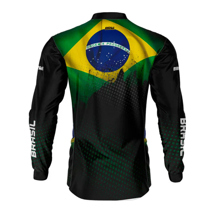 Camisa GG Agro Brk Brasil com Proteção Solar UV50+