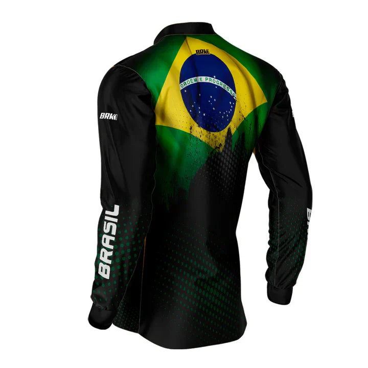 Camisa GG Agro Brk Brasil com Proteção Solar UV50+