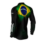 Camisa M Agro Brk Brasil com Proteção Solar UV50+