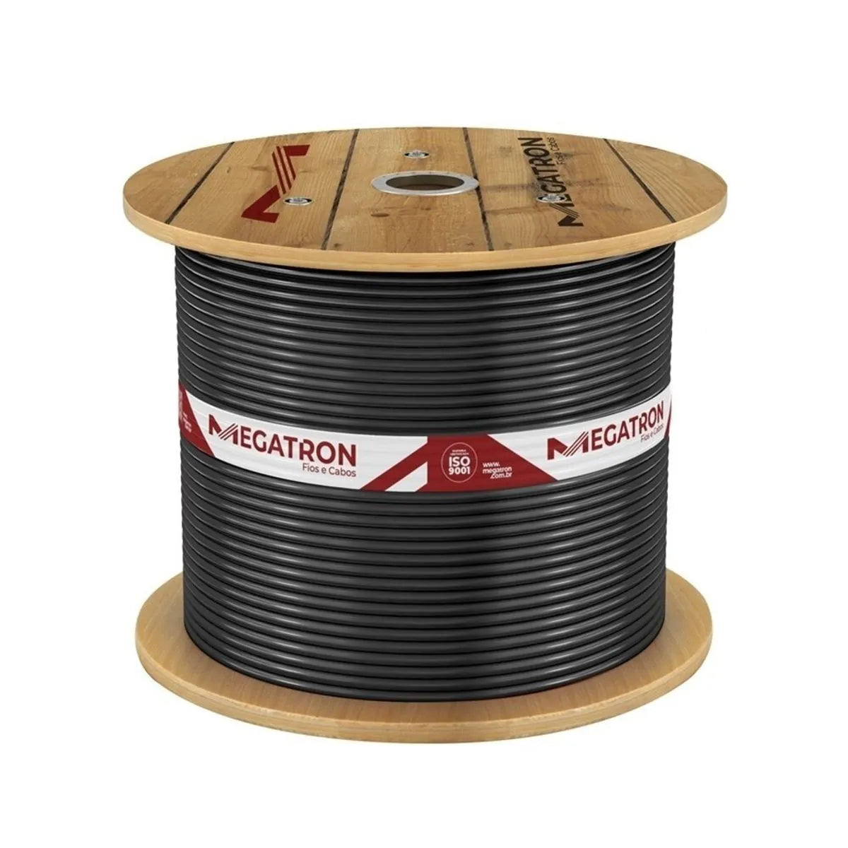 Cabinho Flexível 1,5mm x 1400m Preto 750V Megatron