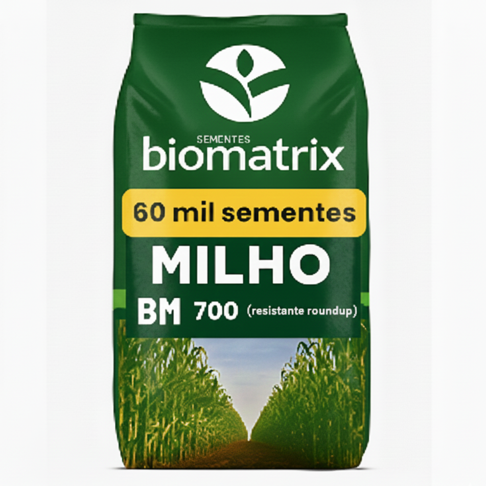 Semente milho híbrido Biomatrix BM 270 Biomatrix - 60.000 Sementes
