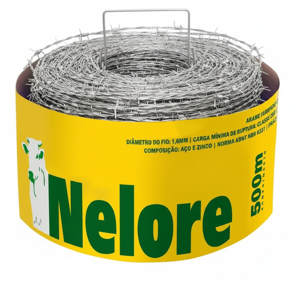Arame farpado Nelore Morlan - 500 metros