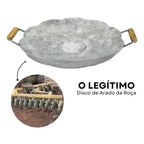 Tacho de Arado 62cm Original em Aço de Carbono