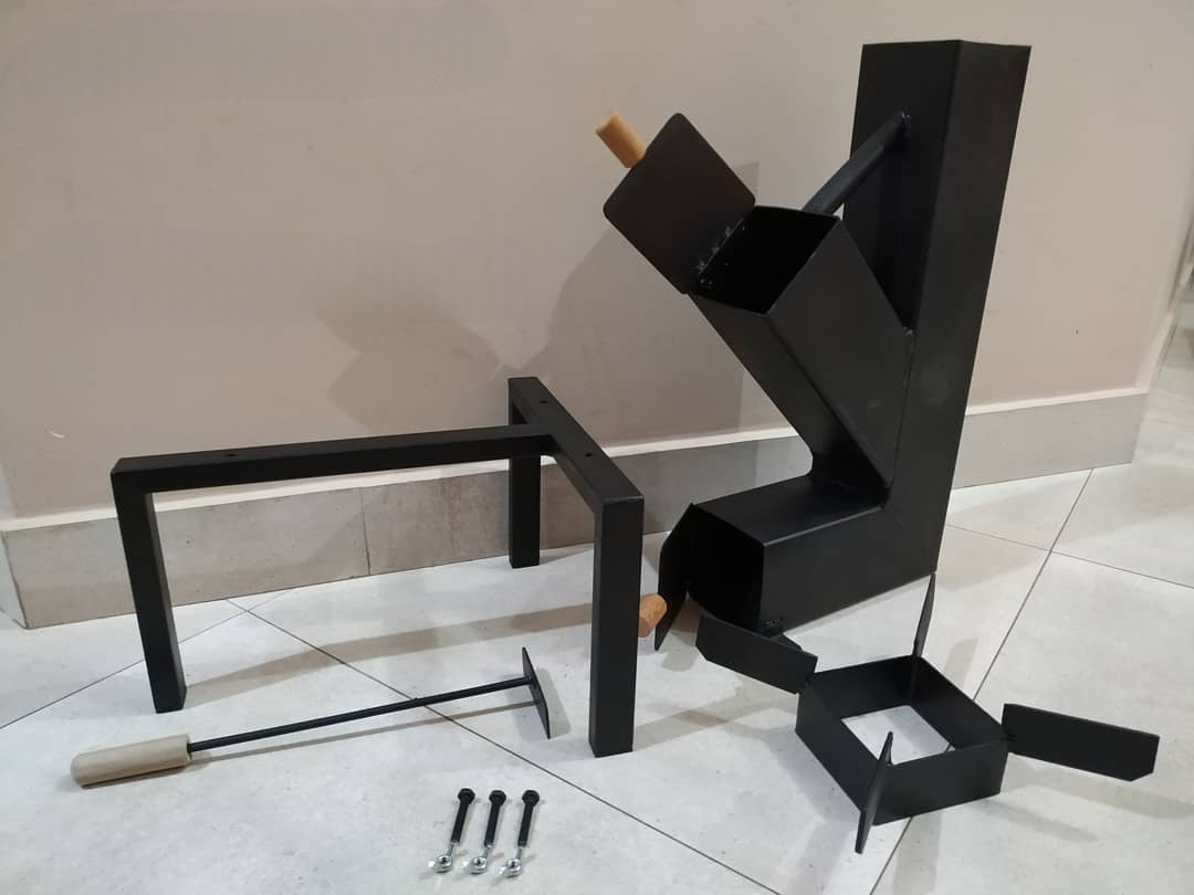 Suporte a Lenha/Carvão