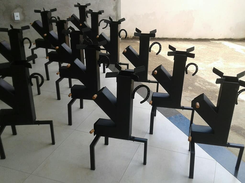 Suporte a Lenha/Carvão