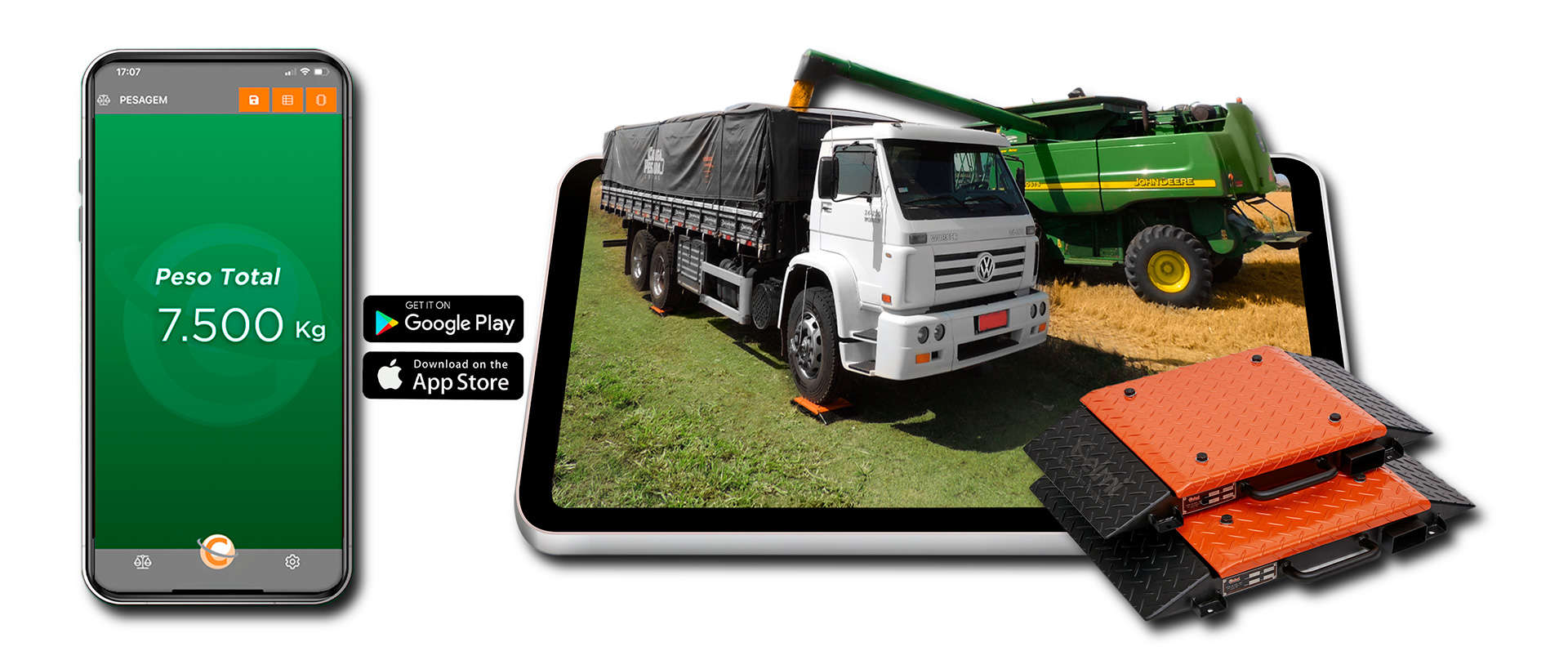 Balança de Sapata CM-1002 Celmi — Portátil, precisa e aprovada pelo INMETRO